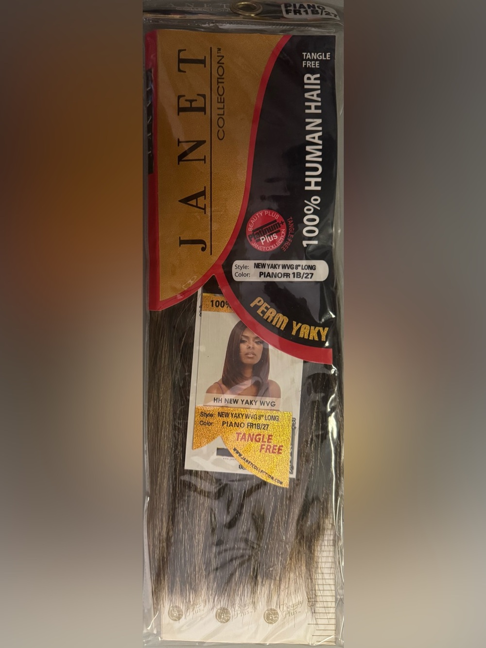 Janet Collection. 100% human hair. New Yaky. Perm yaky.🐯